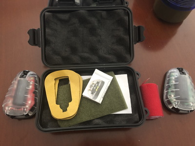 傘降訓練引導識別燈